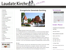 Tablet Screenshot of laudatekirche.de